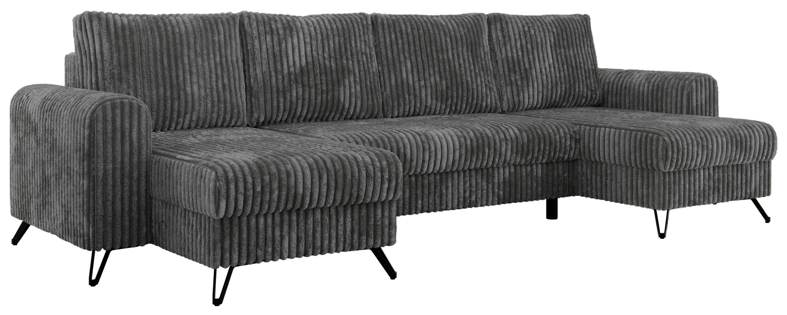 MKS Wohnlandschaft Grau 312x90x140 cm