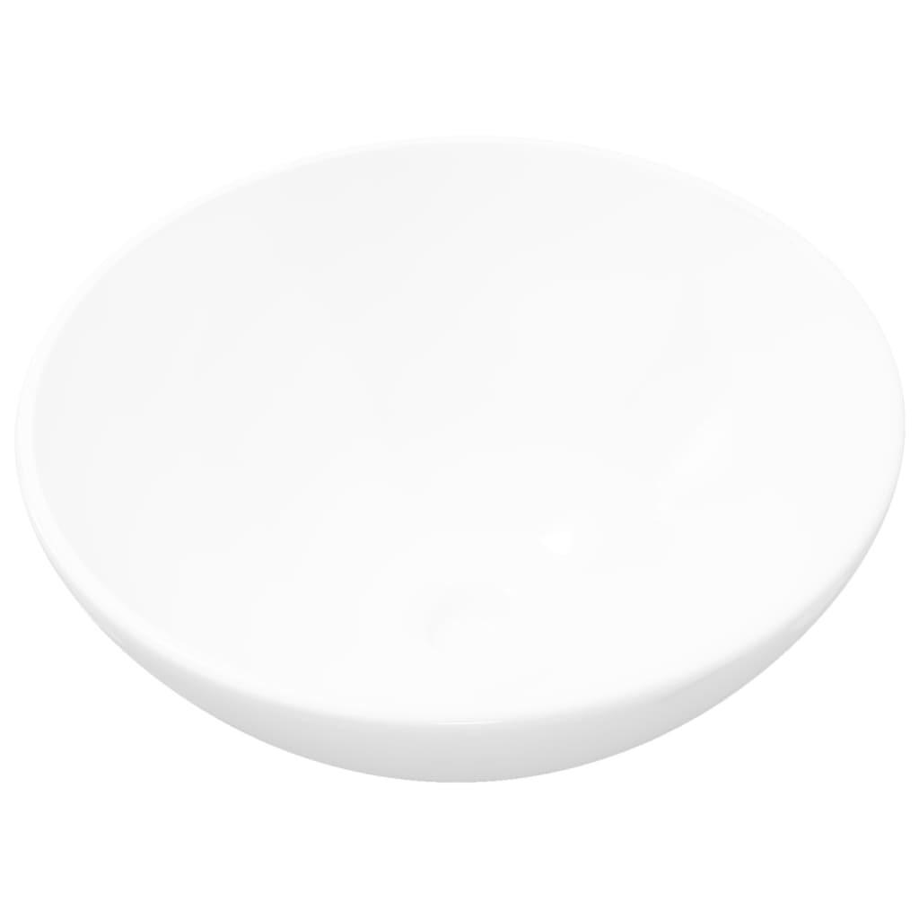 WASCHBECKEN Krieger 32.5/32.5/14 cm - Weiß, Keramik (32.5/14/32.5cm) - Nettlife