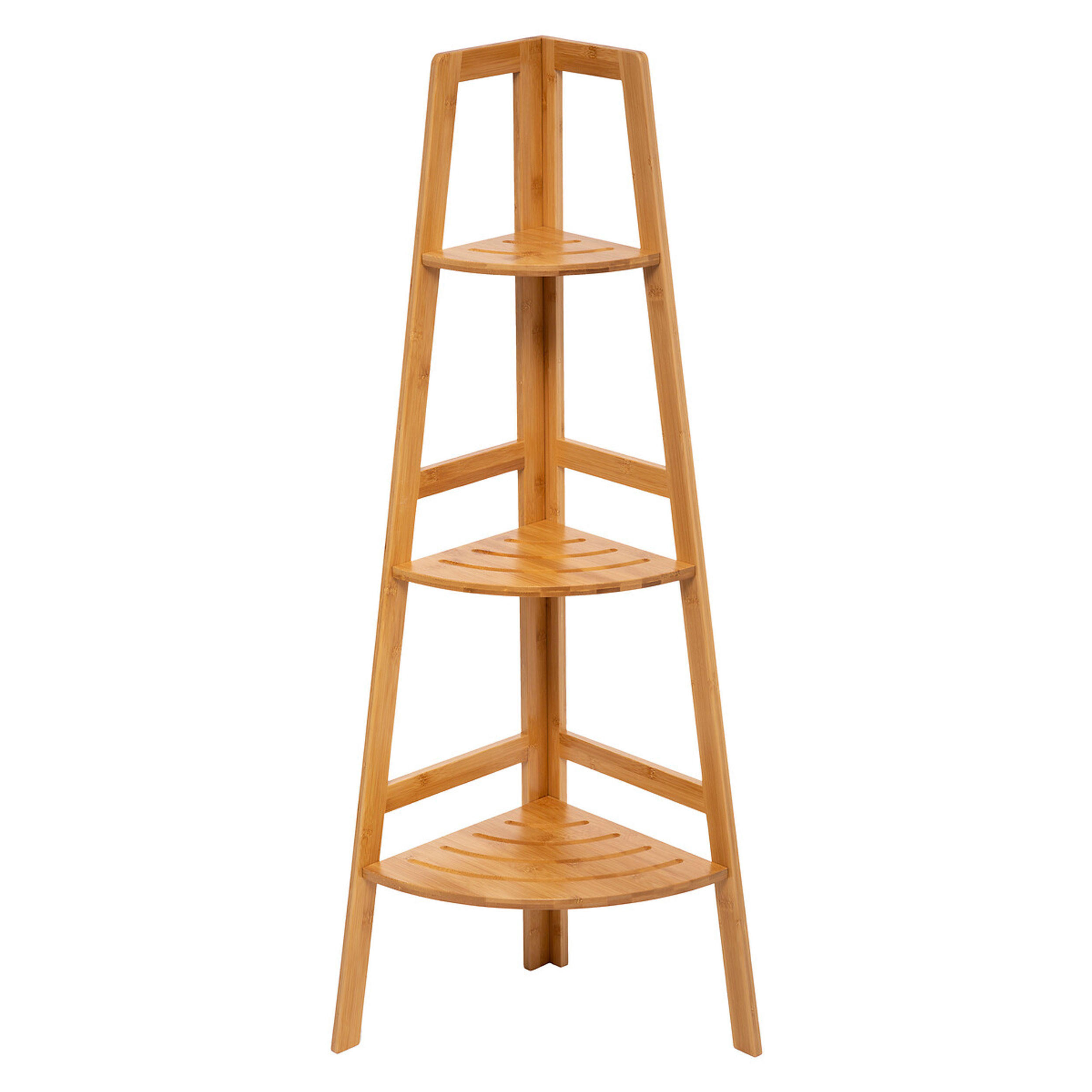 ECKREGAL Sicela 3-stöckig, Bambus, 103 cm - Braun, Holz (31.9/103/31.9cm) - 5five Simply Smart