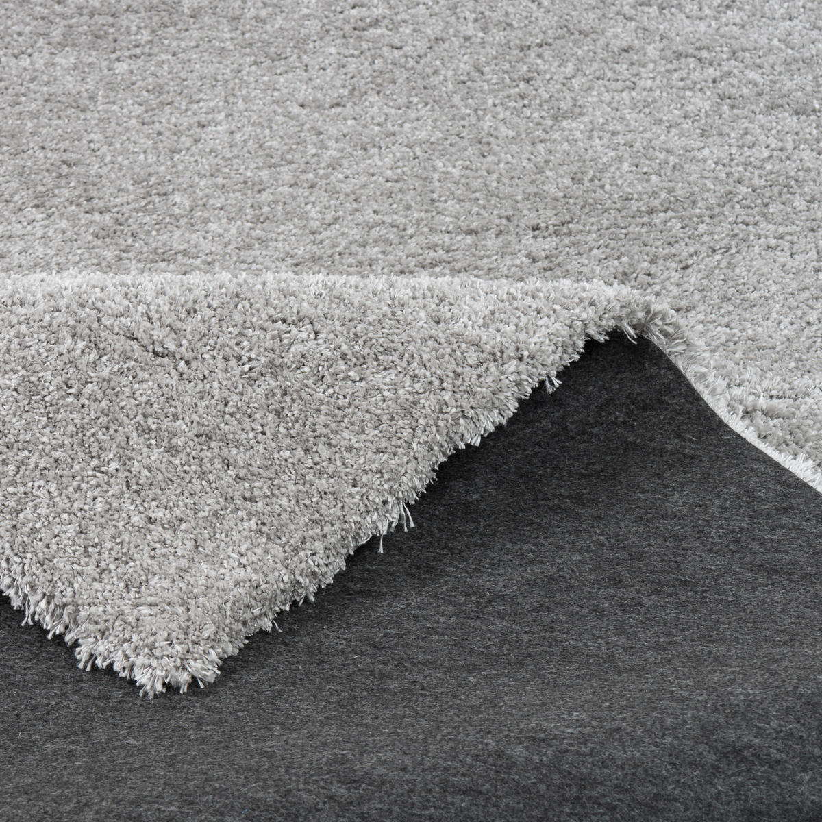 LUXUS HOCHFLOR SHAGGY TEPPICH DREAM - Grau, Textil (80/160cm) - Snapstyle