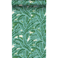 TAPETE Palmblätter 53 cm x 10.05 m - Grün, Papier (53/1000cm) - Origin Wallcoverings