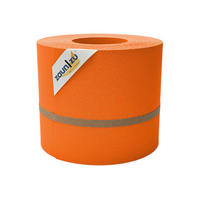 SICHTSCHUTZSTREIFEN Premium für Doppelstabmatten Zaunblende Orange, 26m - Orange, Kunststoff (2600/19cm) - ZAUN|ZU