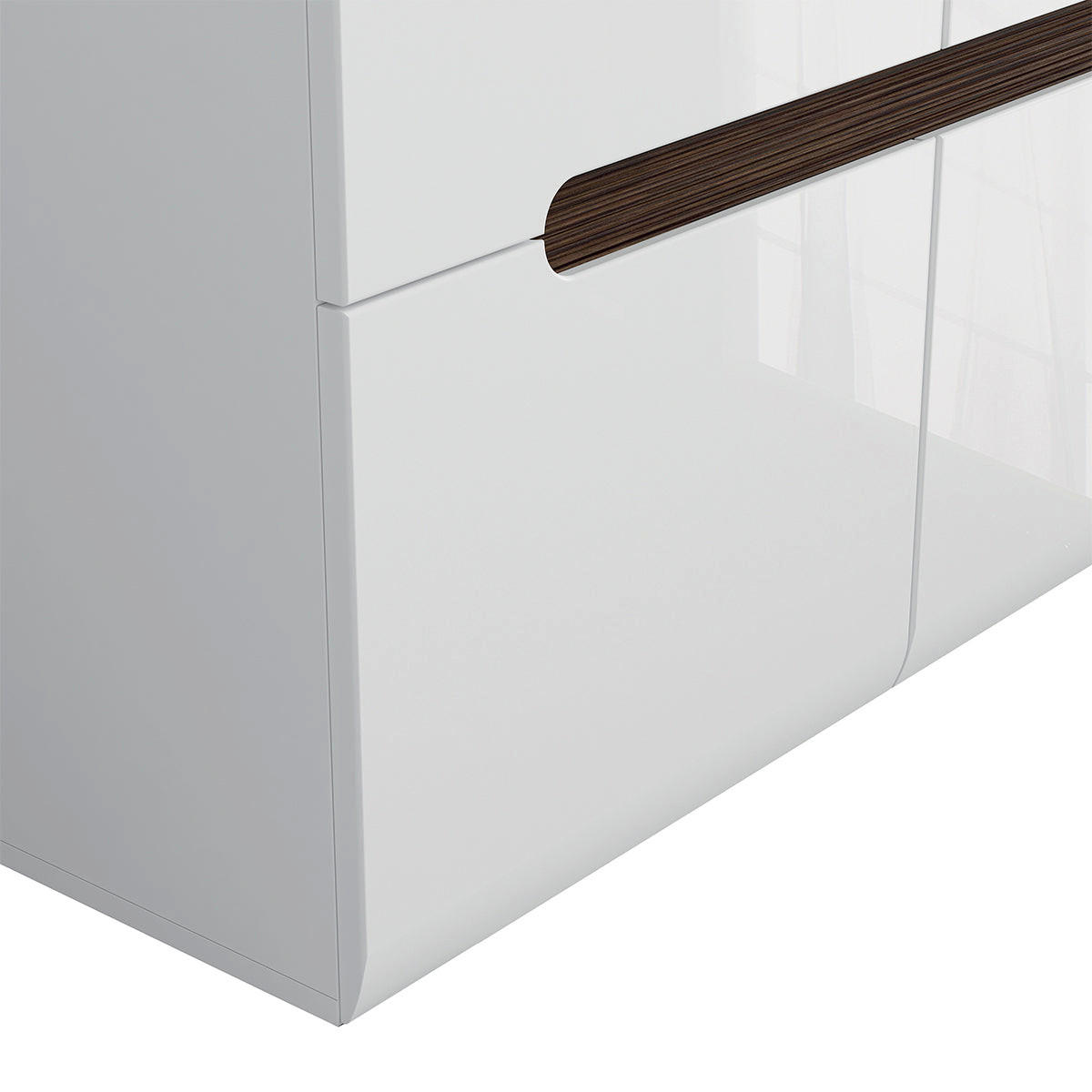 SIDEBOARD Darrel Weiß - Weiß, Holzwerkstoff (105/84/41cm) - Petits-meubles