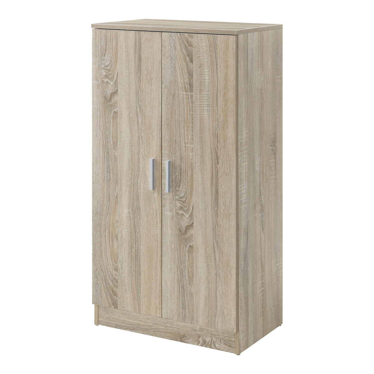 SCHUHSCHRANK Notribontaa - Sonoma Eiche, Holzwerkstoff (55/108/35cm) - [en.casa]