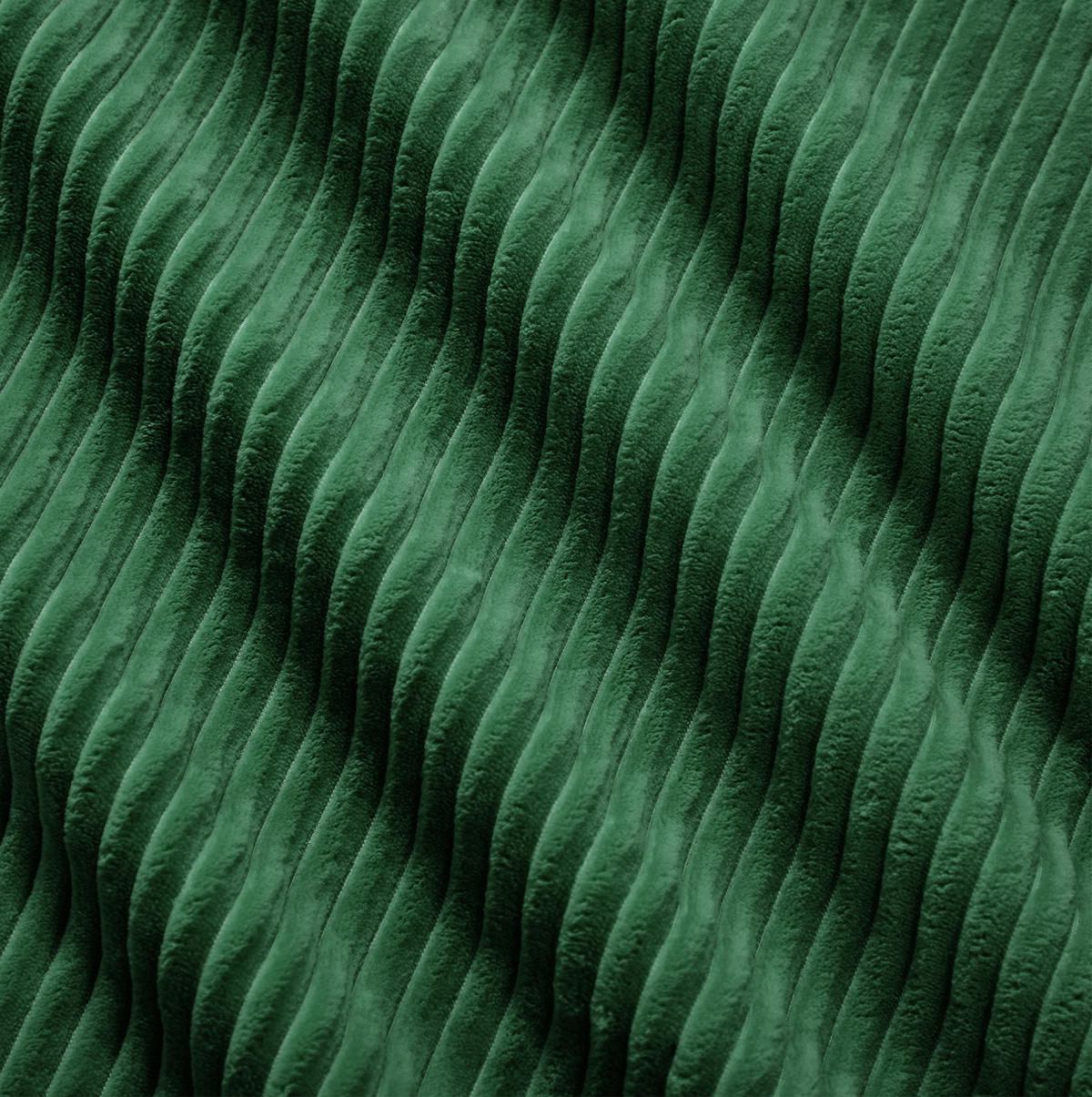 SOFA modular mit Tiefsitz 74 cm Cord Green - Grün, Kunststoff (104/69/382cm) - Meubliv