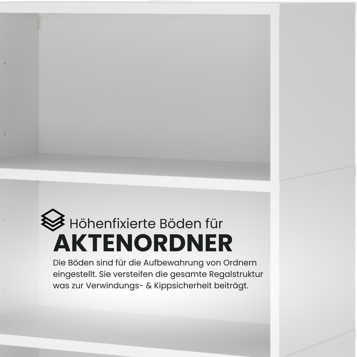 AKTENSCHRANK klein mit Flügeltüren 41,7/80/74,8 cm in Weiß/Eichefarben - Eichefarben/Weiß, Holzwerkstoff (80/74.8/41.7cm) - bümö