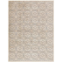 TEPPICH Daisy Cream 140x200 cm - Creme, Textil (140/200cm) - benuta