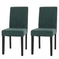 ESSZIMMERSTUHL Grün 2er-Set - Grün, Textil (42/90/50cm) - MCW