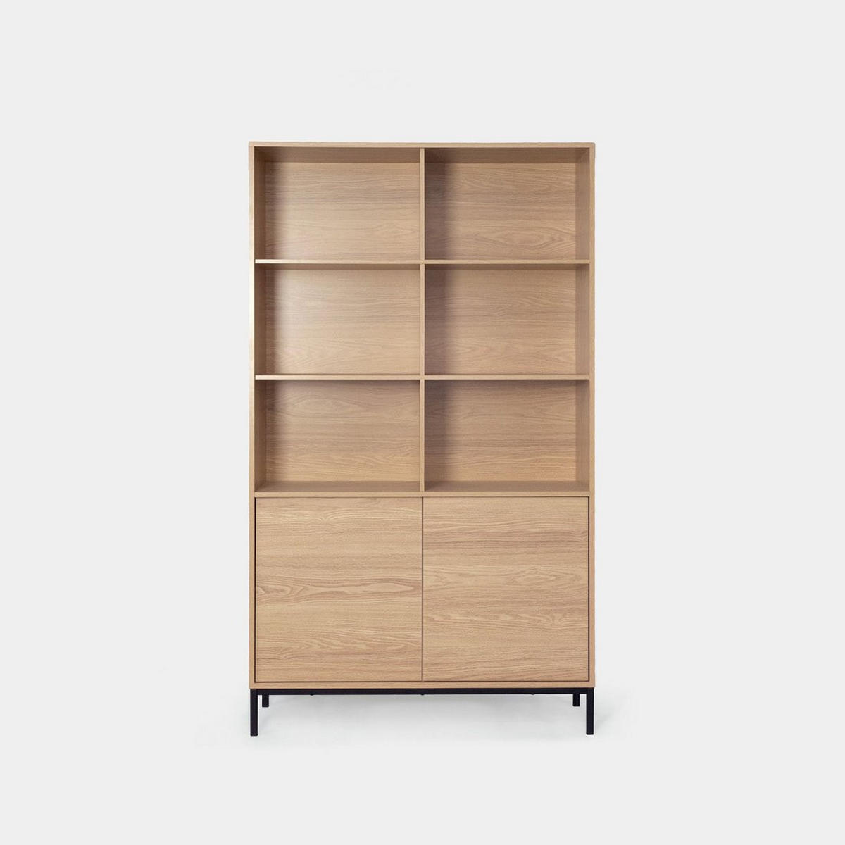 BÜCHERREGAL Remi Natürlich 100 cm x 175 cm - Naturfarben, Holzwerkstoff (100/175/35cm) - Klast Home