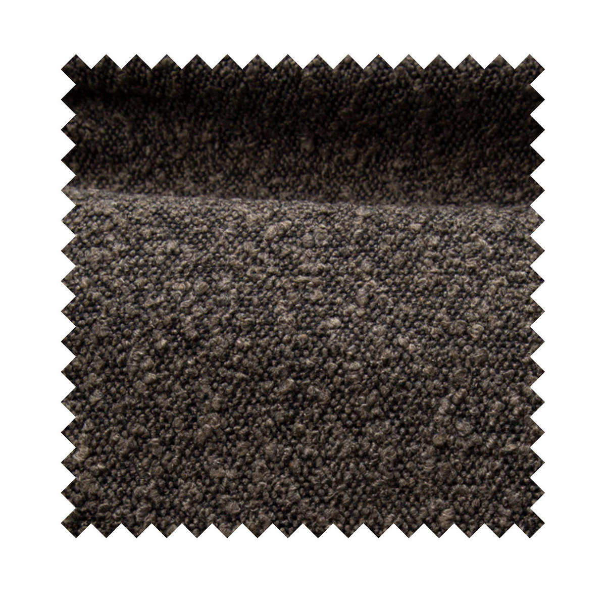 KINDERBETT Cloudy Braun 120 cm, Bouclé - Schwarz/Braun, Kunststoff/Textil (120/200cm) - Selsey