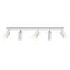 STRAHLER Tölz 5-flammig 73/5/17 cm - Weiß, Metall (73/5/17cm) - Nettlife