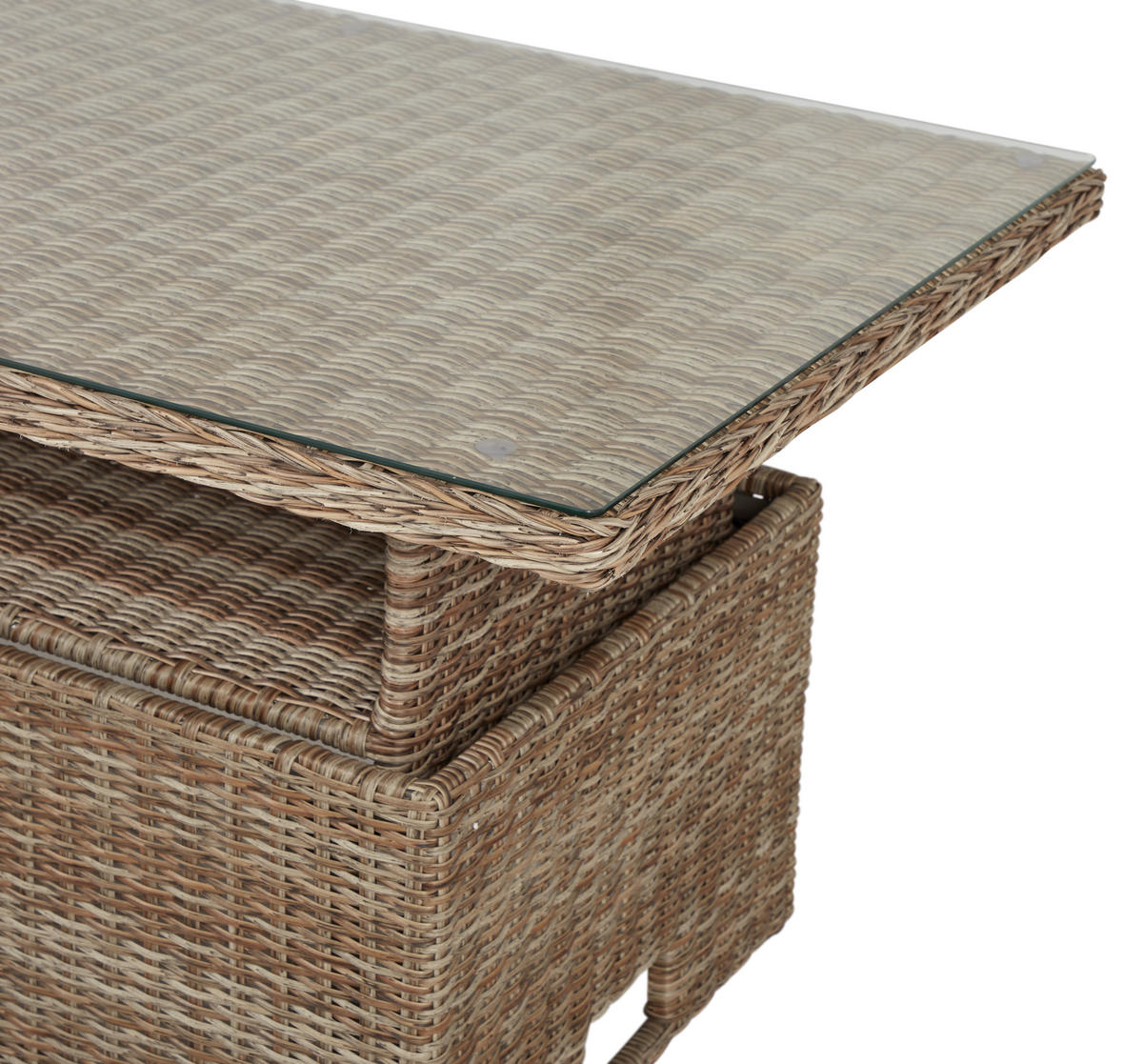 GARTENTISCH Holz - Braun, Holzwerkstoff (84/134/68cm) - ebuy24