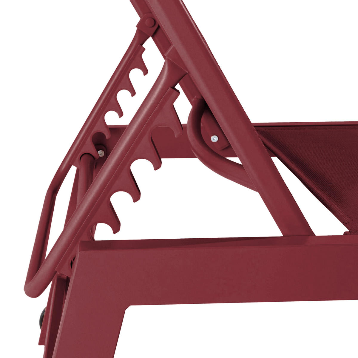 SONNENLIEGE 2-tlg., Lila - Lila, Metall (169/103/65cm) - Oviala