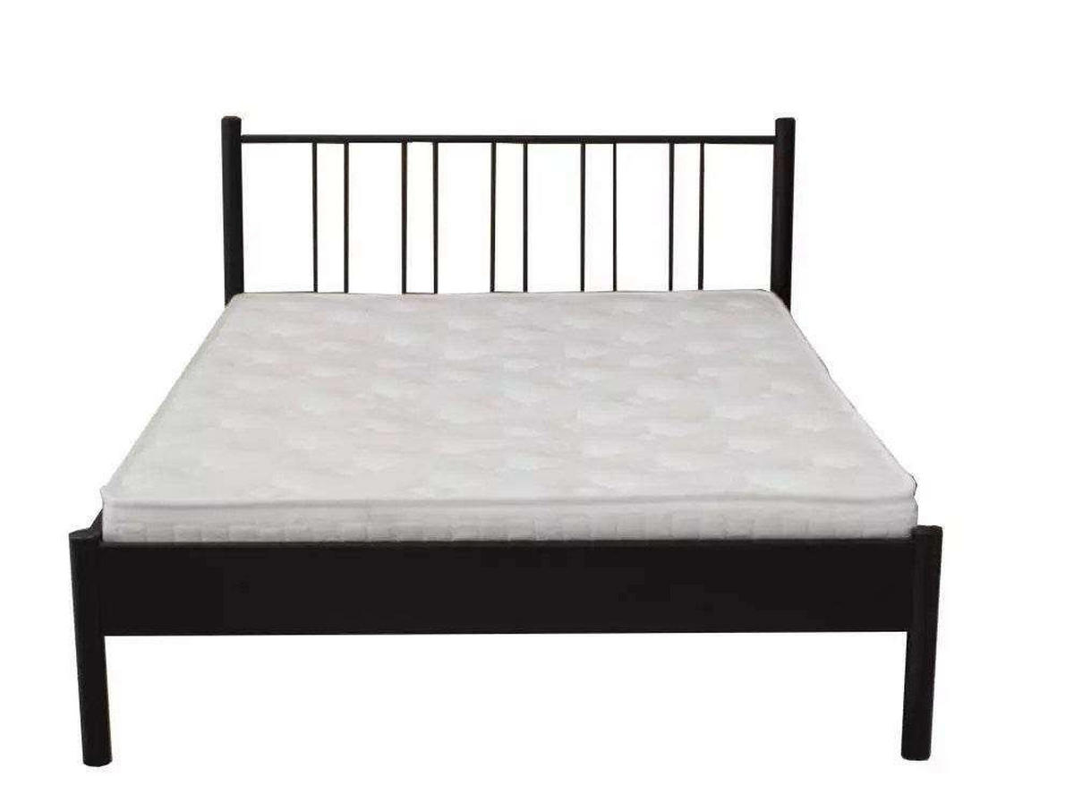METALLBETT Moon / 90 x 200 cm / silbergrau - Silberfarben, Metall (90/200cm) - BED BOX