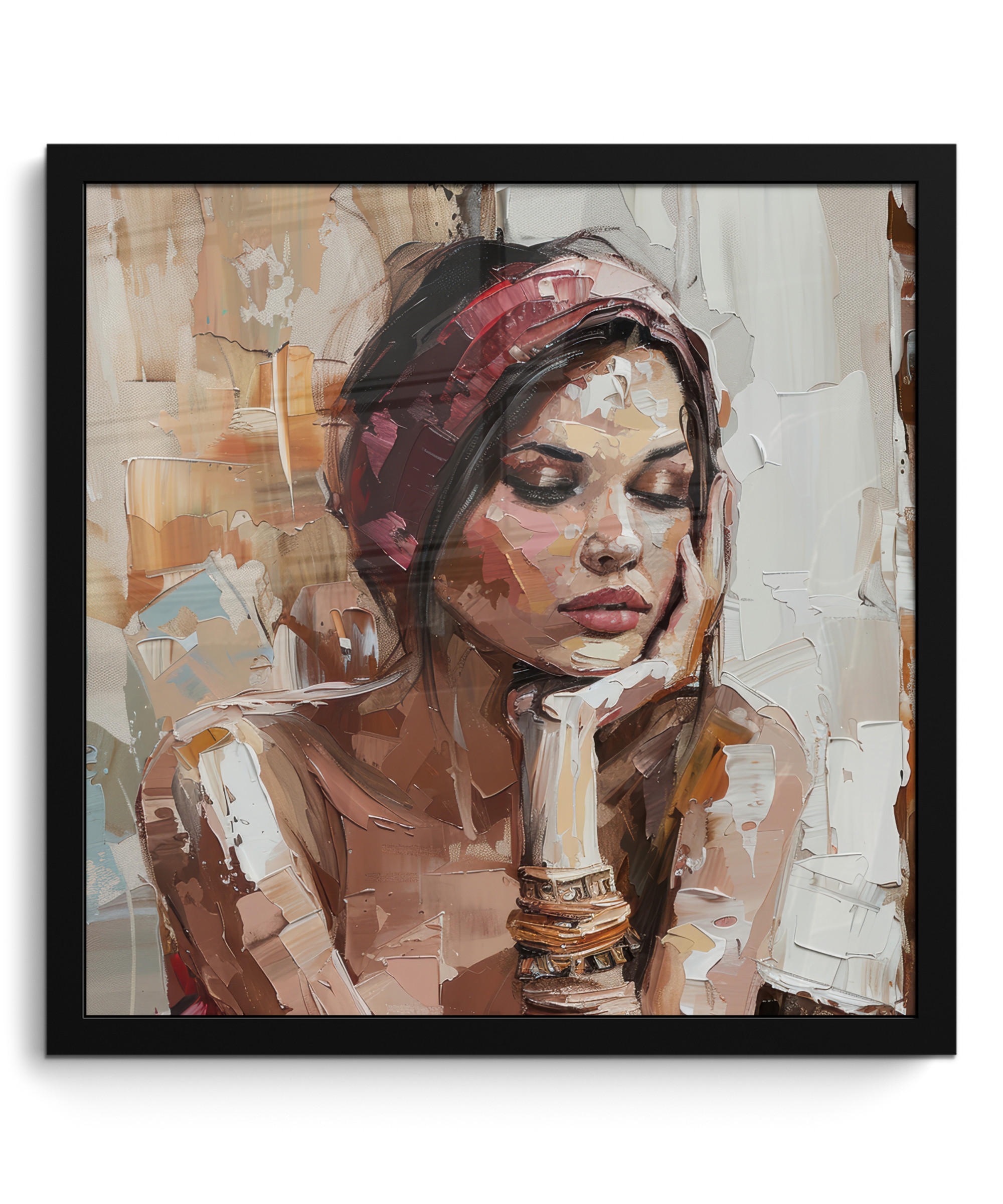 MuchoWow Poster Altrosa 40x40 cm