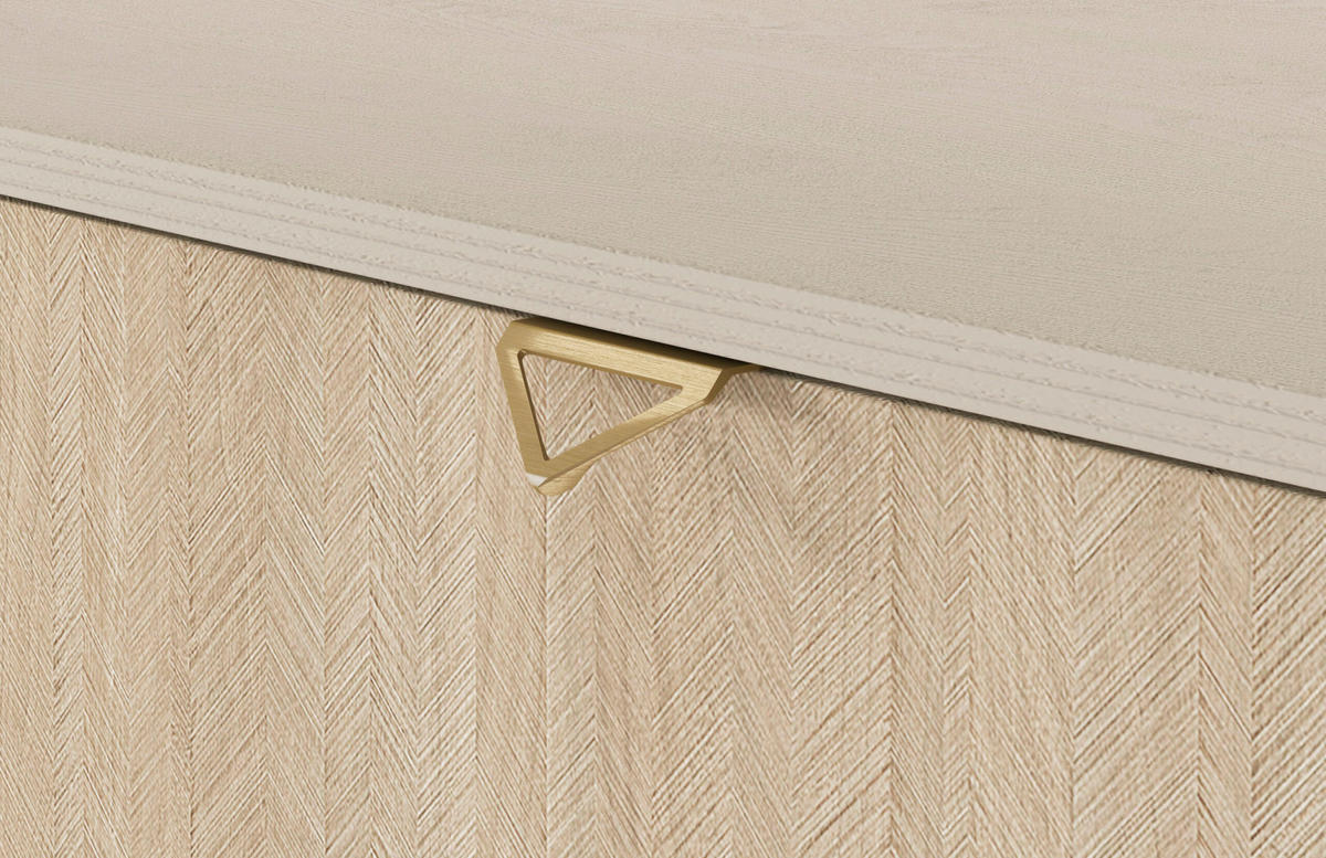 STANDREGAL - Abeto Beige Regal R80 - Eichefarben/Beige, Holz (80/160/38cm) - Möblo