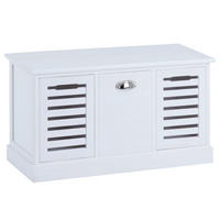 SITZBANK TRIENT - Weiß, Holzwerkstoff (73/41/32cm) - CARO-Möbel