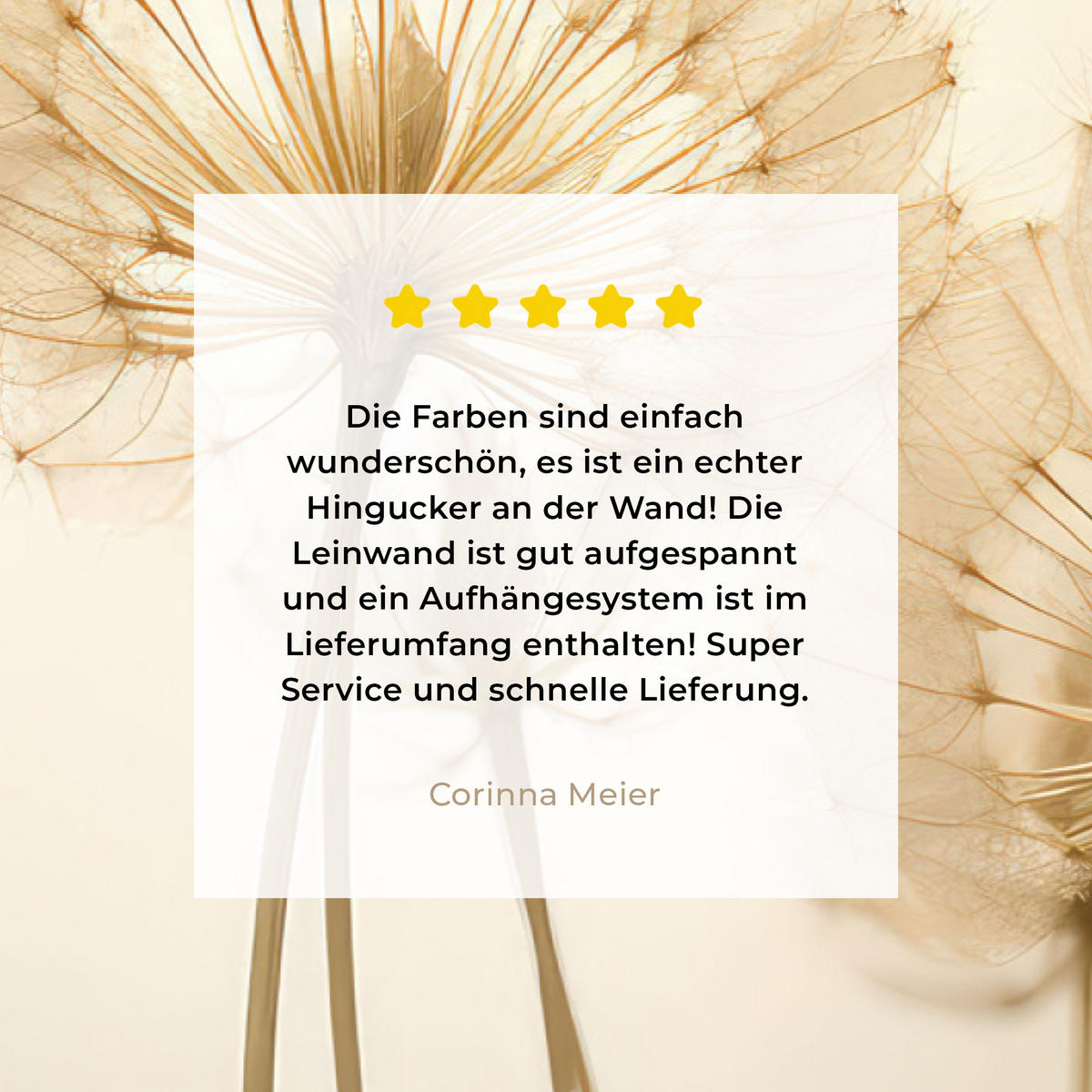 LEINWANDBILD Sonnenlicht - Löwenzahn - Botanisch - Blumen Gemälde 60x40 cm - Creme, Textil (60/40cm) - MuchoWow