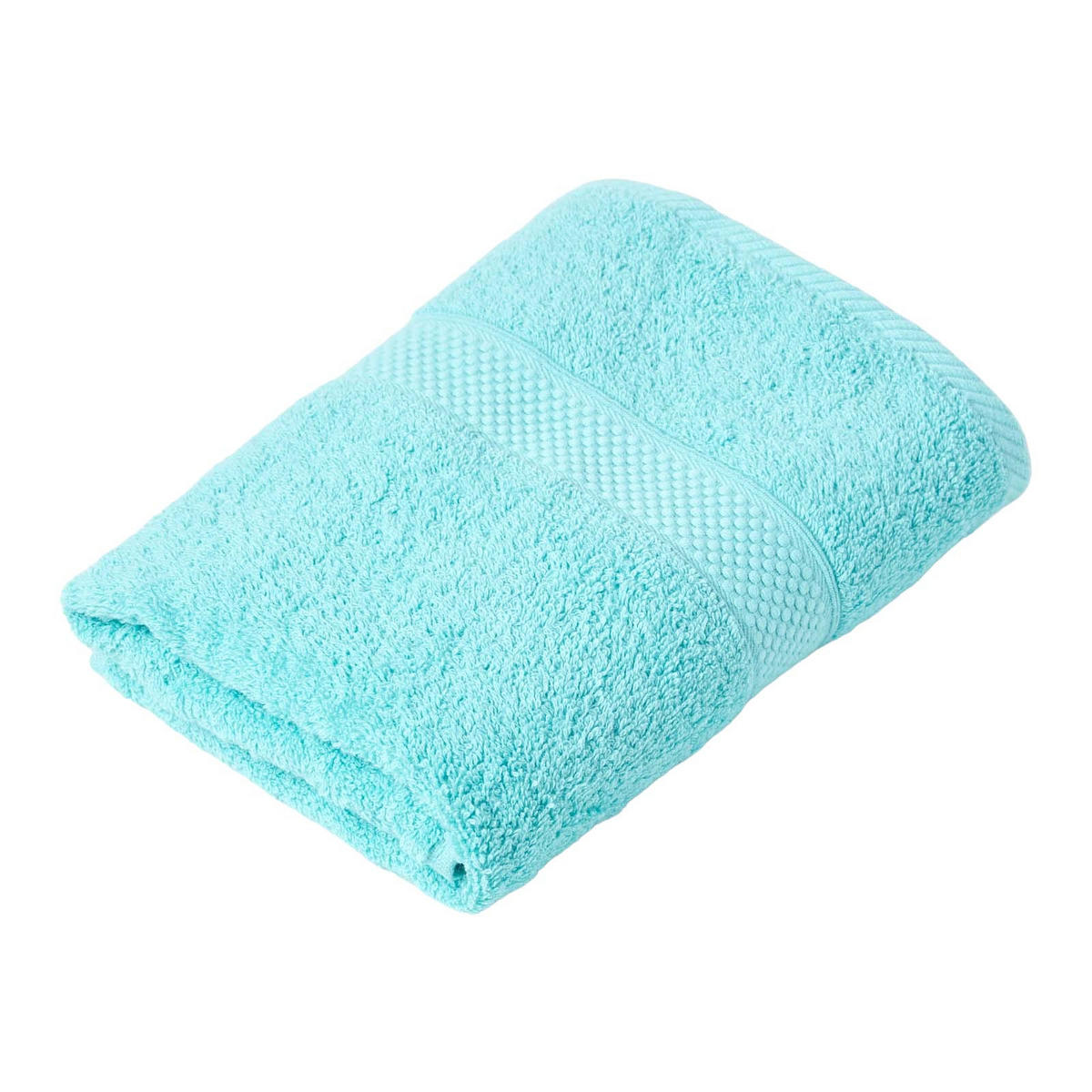 GÄSTEHANDTUCH Essential aqua 40/60 cm - Türkis, Textil (40/60cm) - Homescapes