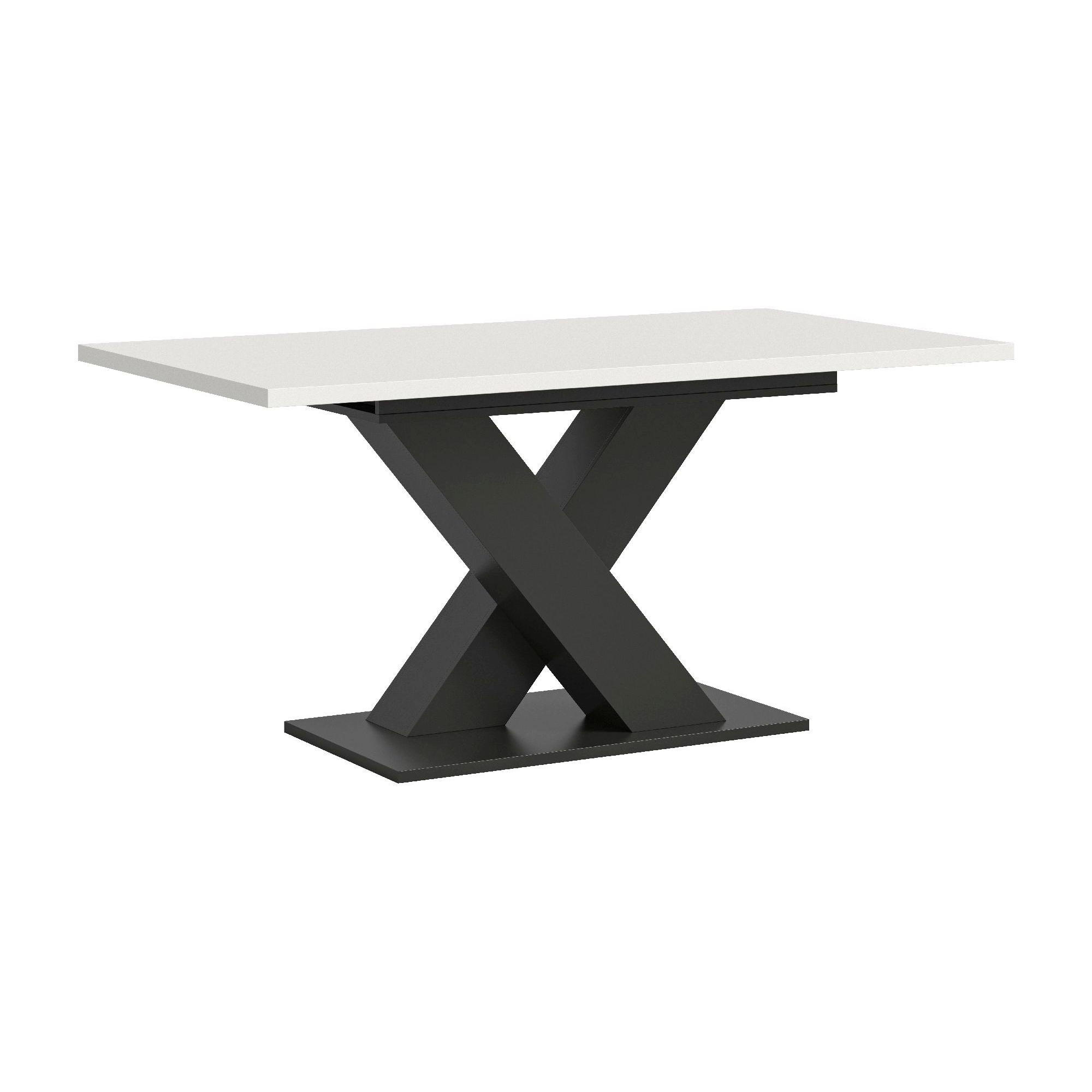 ESSTISCH Motion 90/150/76 cm - Grau, Holzwerkstoff (90/150/76cm) - Xonox