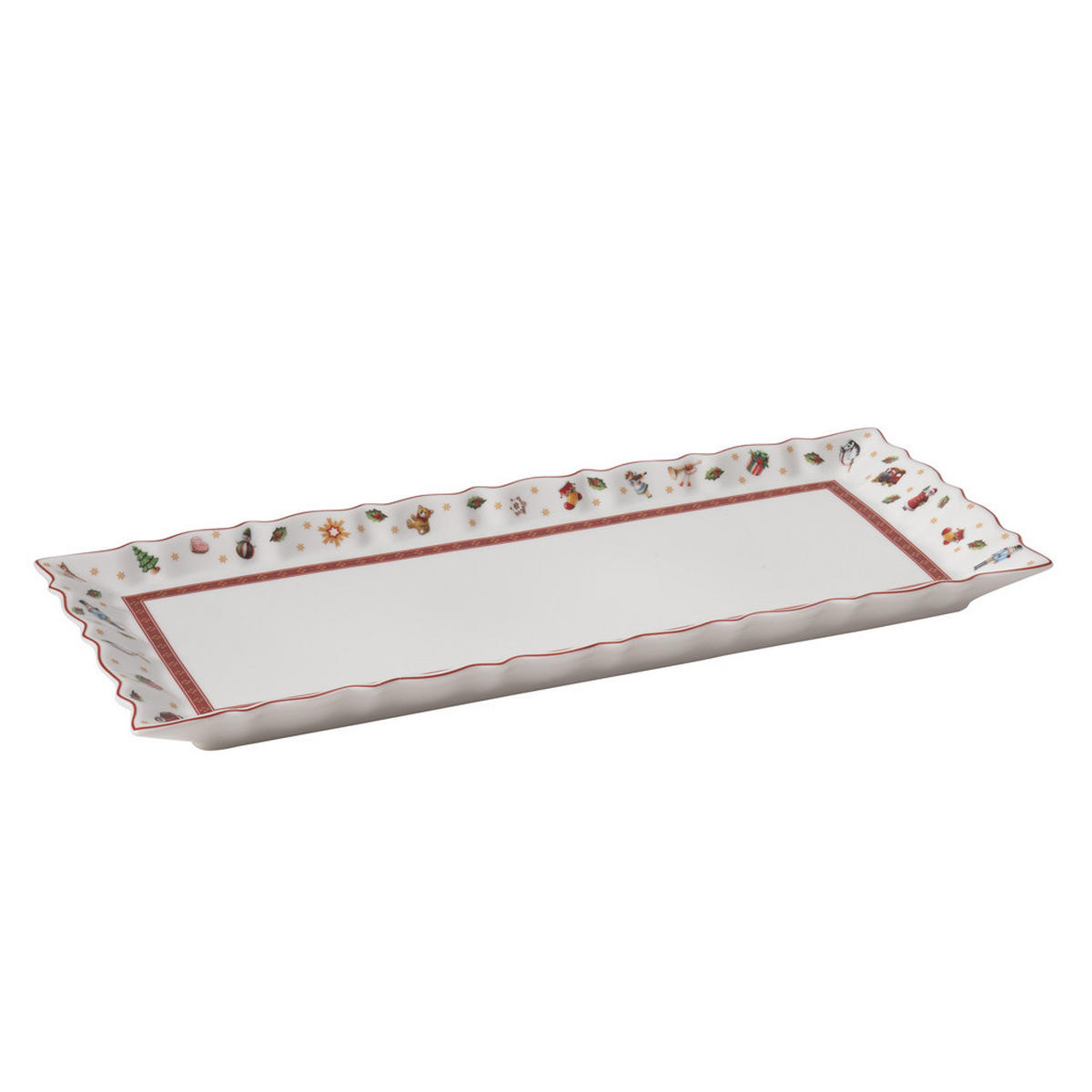 KÖNIGSKUCHENPLATTE Toy's Delight bunt 39 x 16 cm - Multicolor, Keramik (15.5/2.5/38.5cm) - Villeroy & Boch