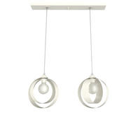 HÄNGELEUCHTE - Weiß Hochglanz, Metall (7/25/25cm) - Lumicom