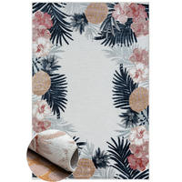 OUTDOORTEPPICH Heather Altrosa,Dunkelblau,Currygelb 80/150 cm - Altrosa, Textil (80/150cm) - My-Rug