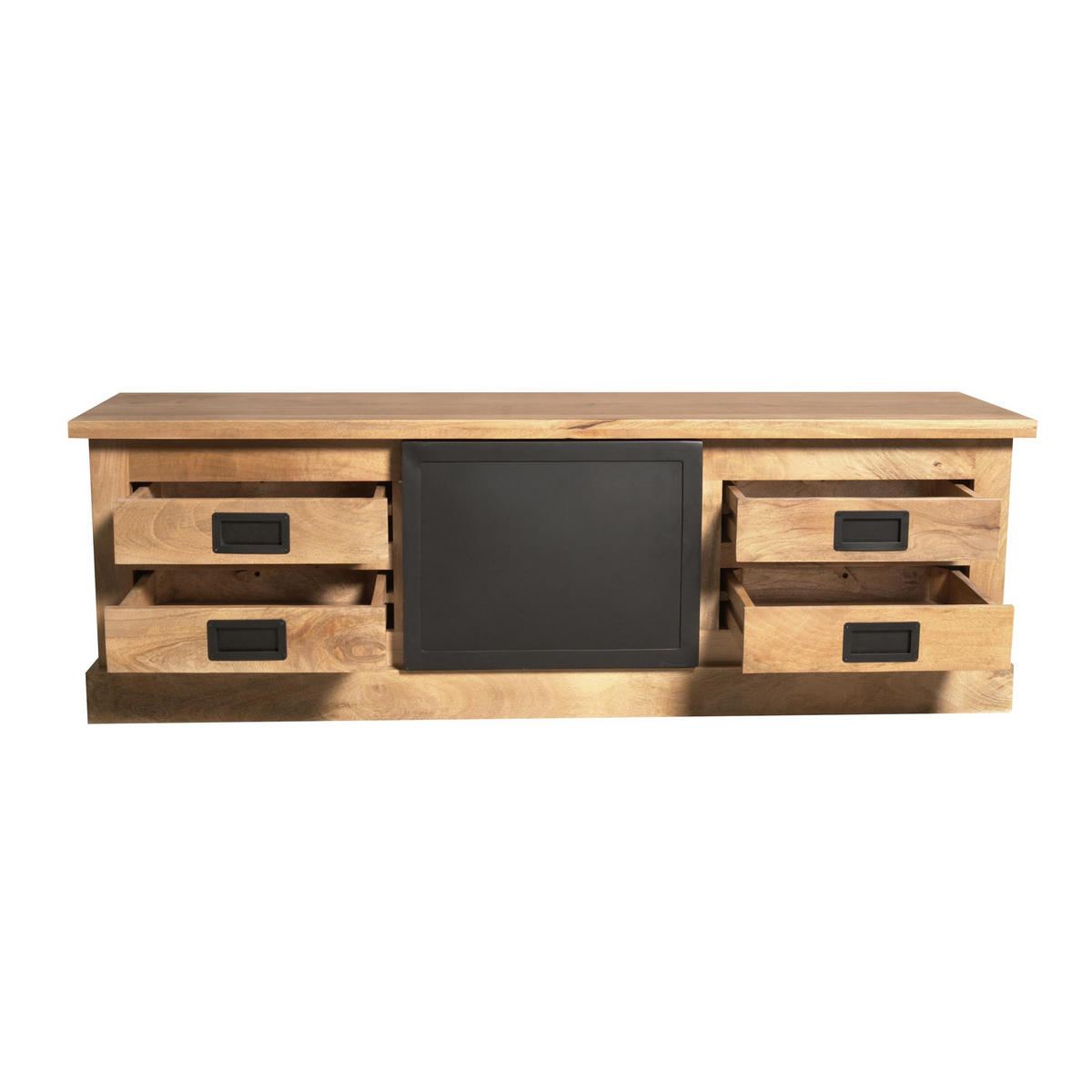 TV-MÖBEL Noa Braun 45/155/50 cm - Braun, Holz (155/50/45cm) - Starfurn