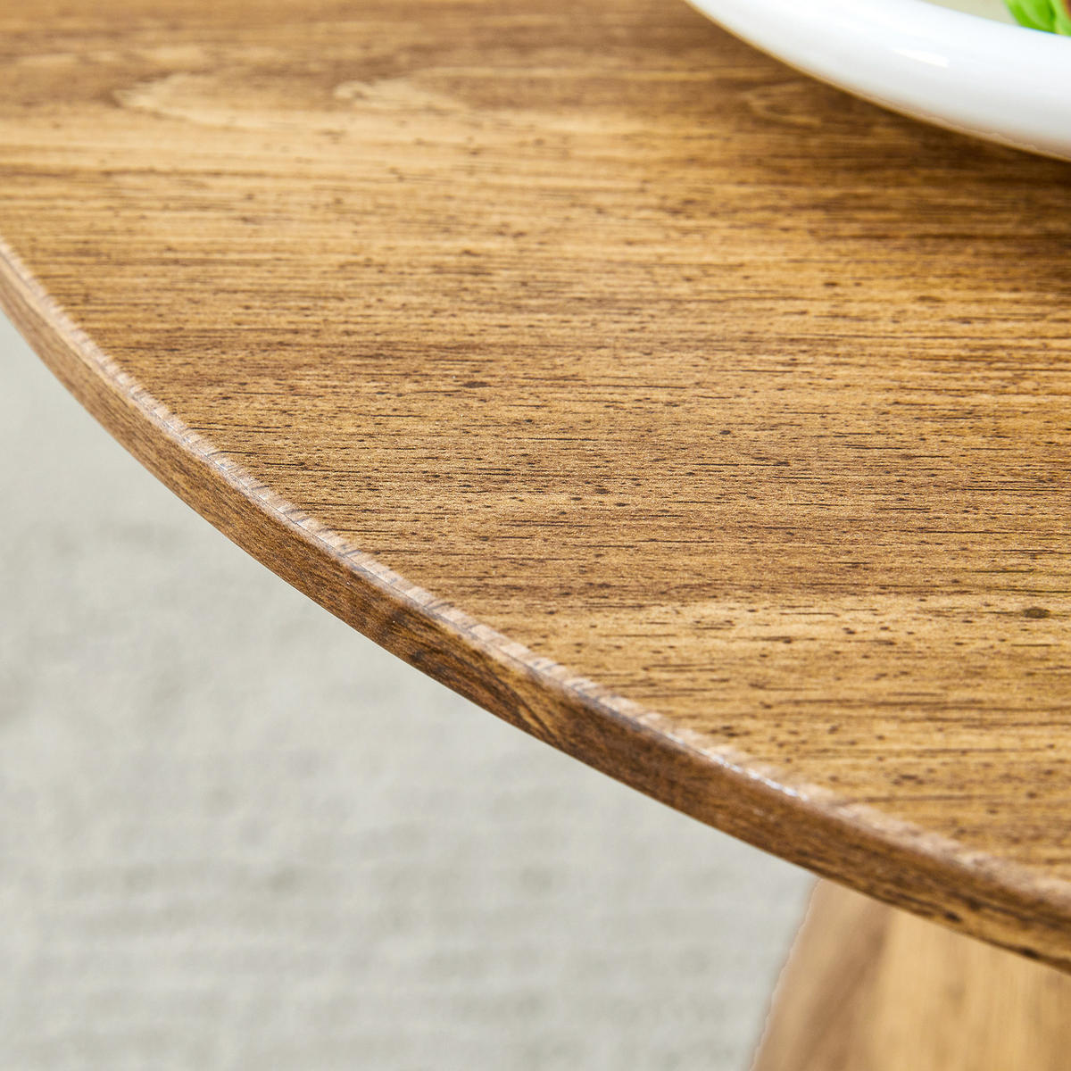 COUCHTISCH in Naturfarbe Wohnzimmertisch mit hochwertiger Holzdekorfolie für Wohnzimmer, B50/T50/H48 cm - Naturfarben, Holzwerkstoff (50/50/48cm) - STILVORA