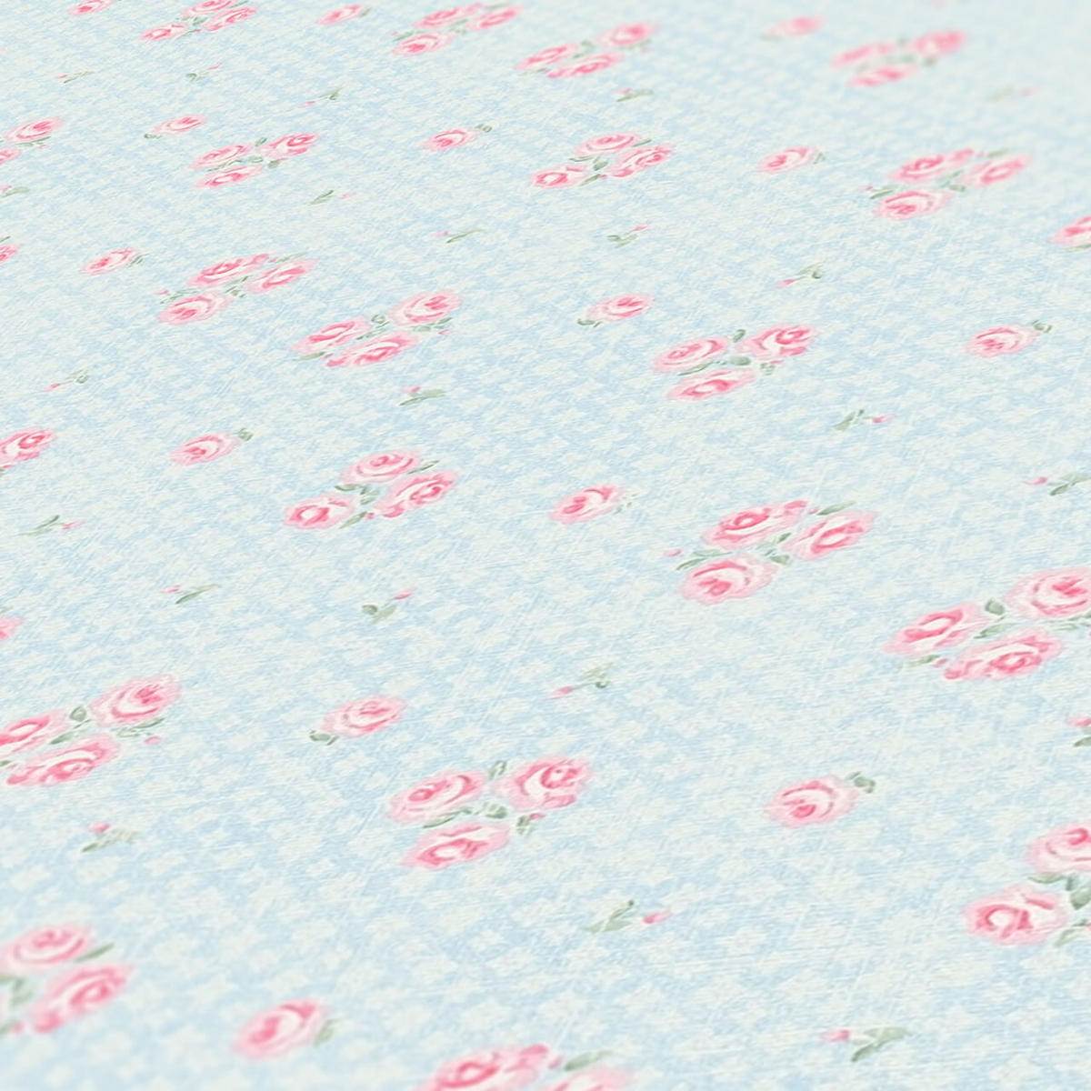 VLIESTAPETE Blau 53/1005 cm - Pink, Kunststoff/Textil (53/1cm) - KUNSTLOFT