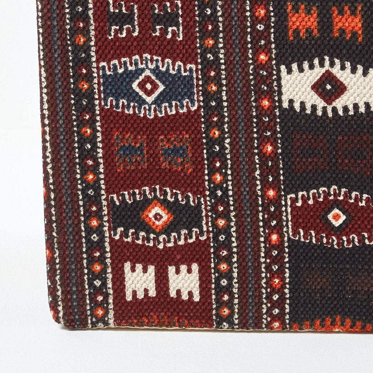 SITZWÜRFEL mit Kelim-Muster, 36/36/38 cm - Multicolor, Textil (36/38/36cm) - Homescapes