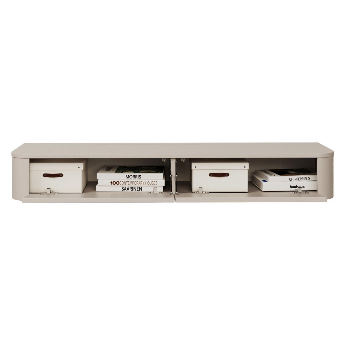 TV-BOARD Luvio Kaschmirgrau hängend 140/20/39 cm - Taupe, Holzwerkstoff (140/20/39cm) - Selsey