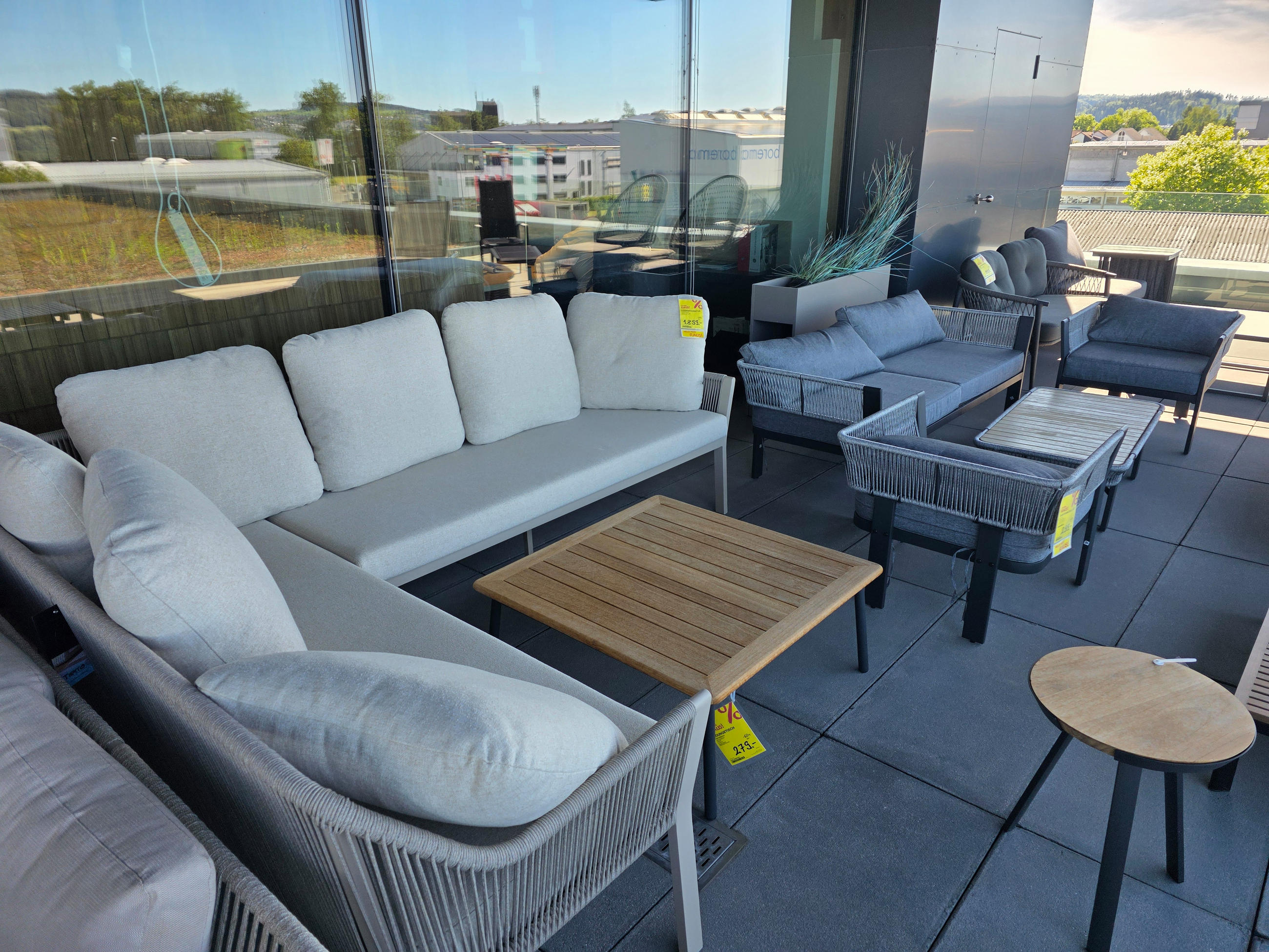 Loungegarnitur Liv Left Champagne