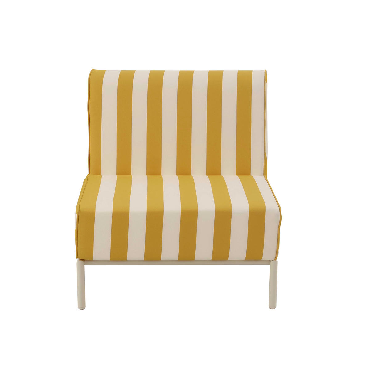 SESSEL, Gelb - Gelb, Textil (80/78/72cm) - Oviala