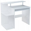 SCHREIBTISCH B1 Weiß 100/58/91 cm - Weiß, Holzwerkstoff (58/100/91cm) - Matkam Möbel