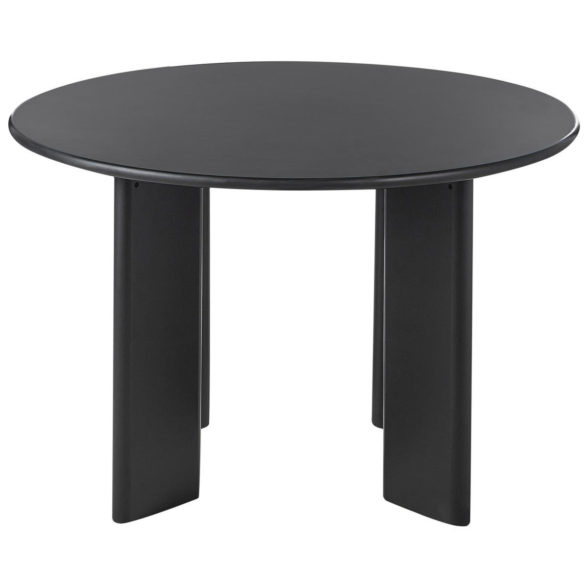 ESSTISCH 120/120 cm Schwarz Cosmo - Schwarz, Holzwerkstoff (120/120/75cm) - Beliani