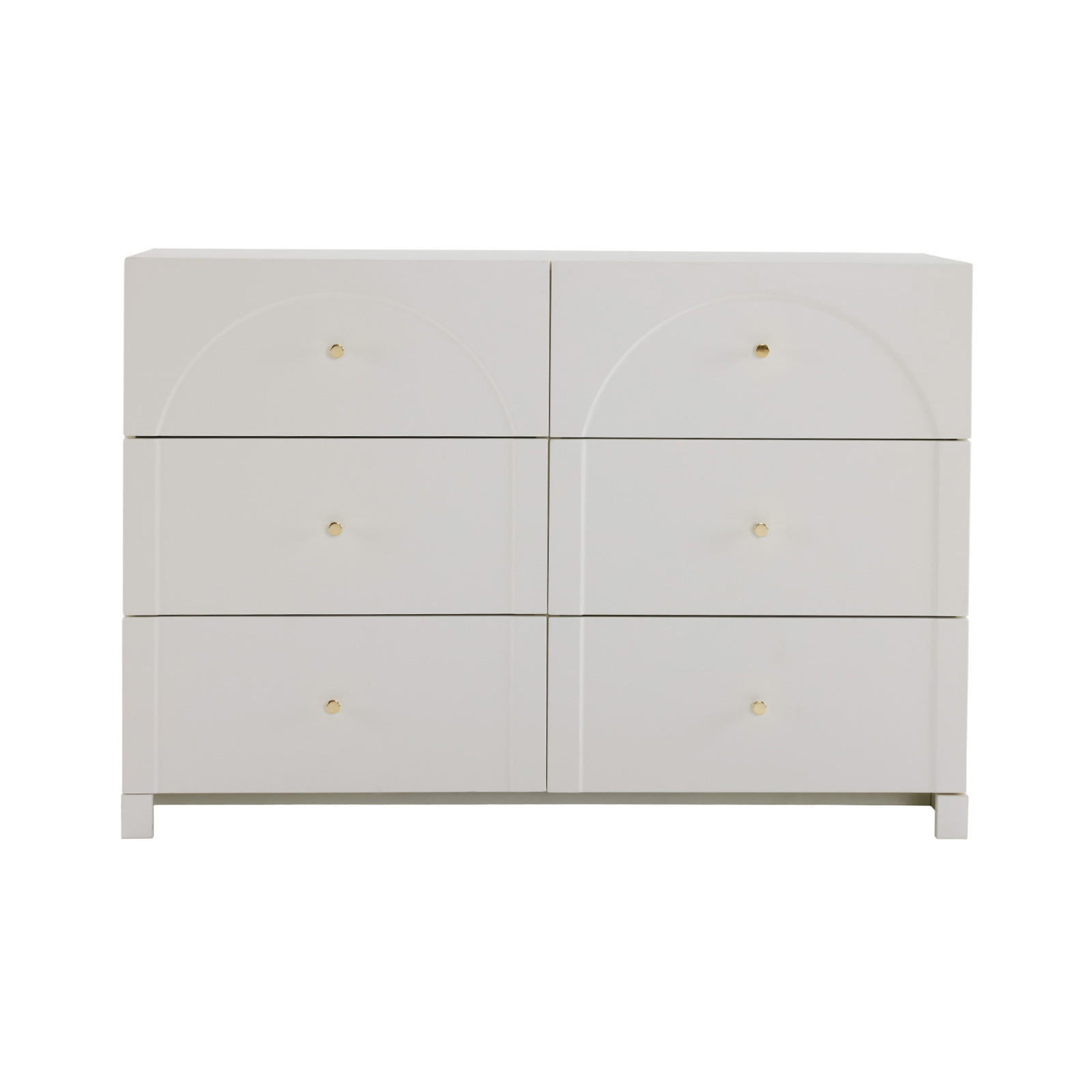 XXXLutz Sideboard Weiß 120x82x40 cm