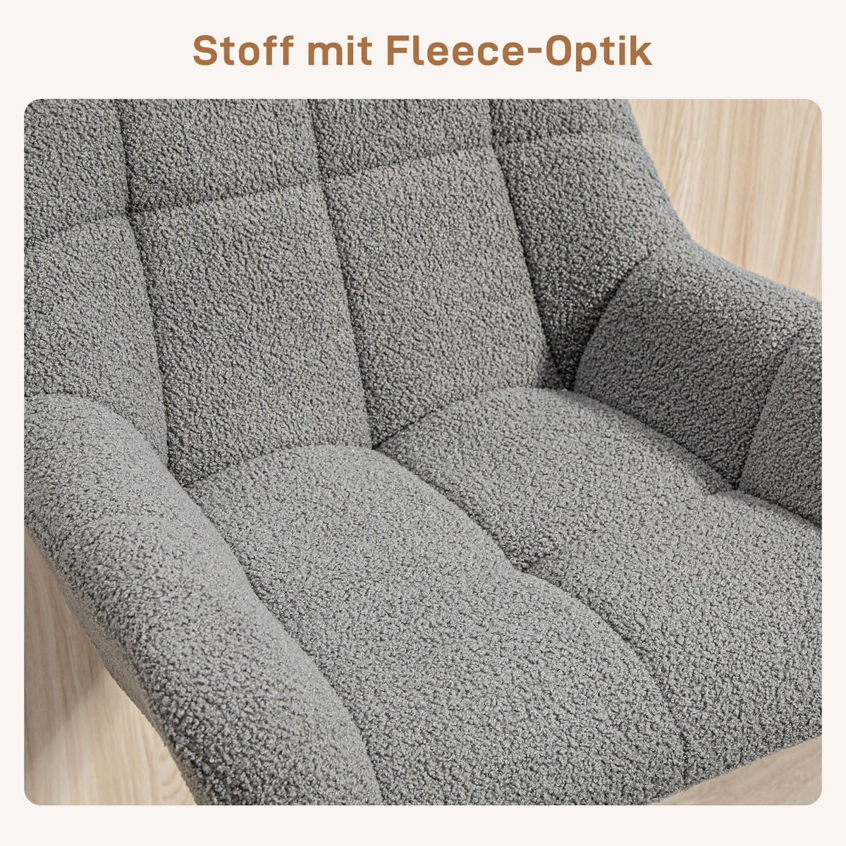 BARHOCKER 2er-Set Grau 57.5/52.5/114.0 cm - Grau, Textil (52.5/114/57.5cm)