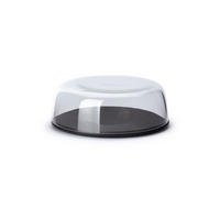 KÄSEGLOCKE mit Schüssel, 2-tlg., Ø 22.2 cm - Transparent, Glas (20/25cm) - Continenta