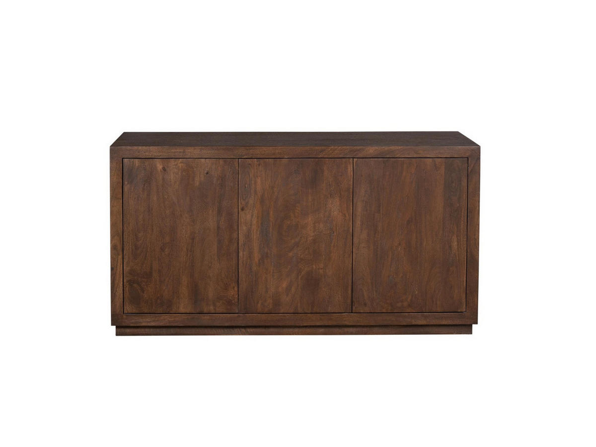 SIDEBOARD Leuven Mangoholz 150 cm / 45 cm Braun - Braun, Holz (150/80/45cm) - Villa Möbel