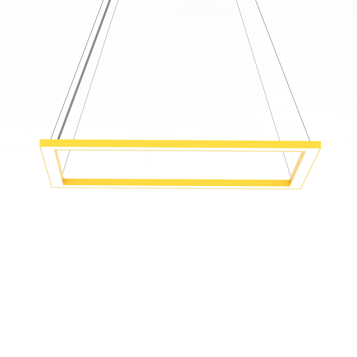 LED-HÄNGELEUCHTE - Gelb, Metall (40/60/100cm) - Lumicom