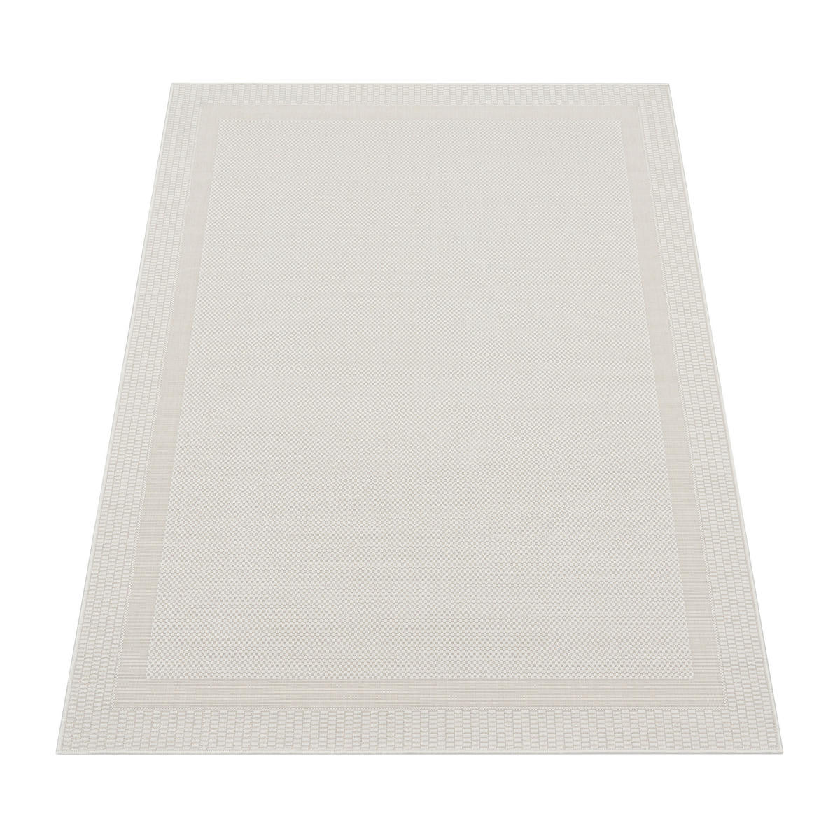 OUTDOORTEPPICH 200/280 cm Roma 272 - Weiß, Textil (200/280cm) - Paco Home