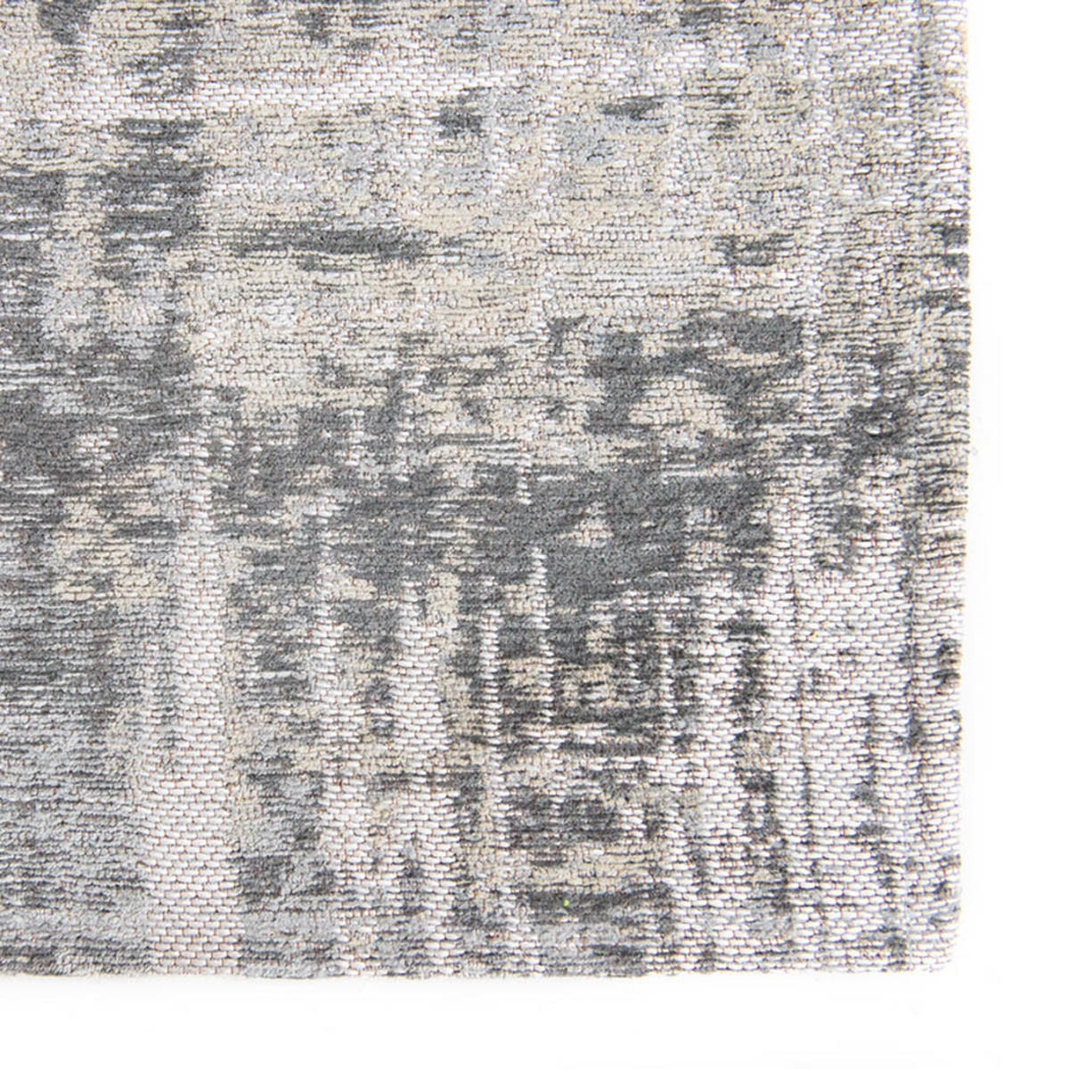 TEPPICH Coney Grey Atlantic Streaks 80/250 cm - Grau, Kunststoff/Textil (80/250cm) - Louis De Poortere