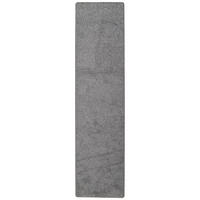 HOCHFLOR VELOURS TEPPICH LÄUFER MONA - Grau, Textil (100/300cm) - Snapstyle