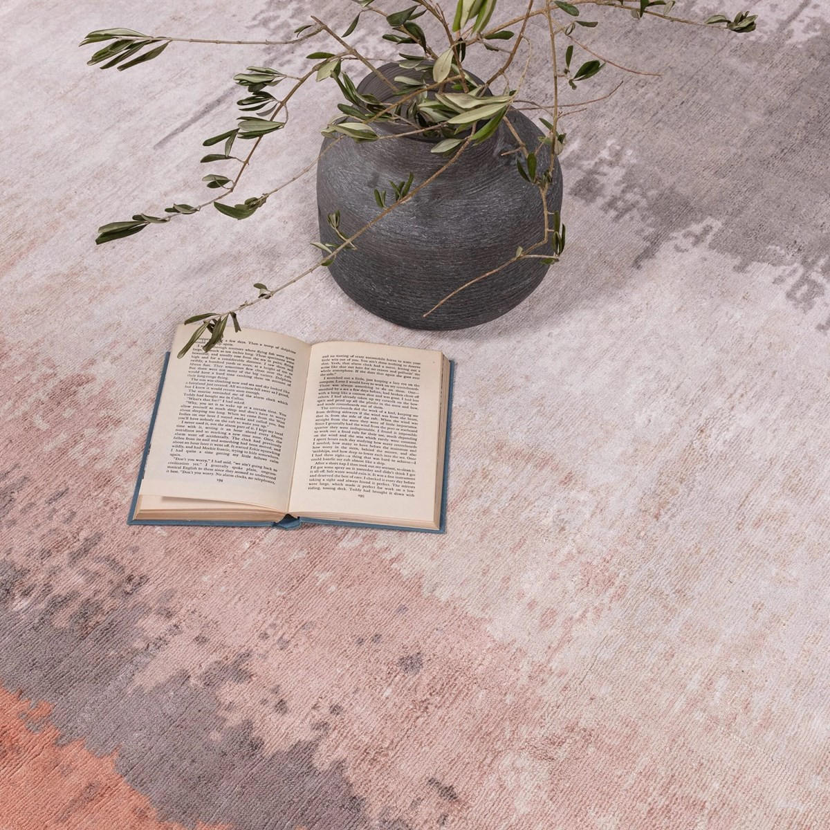 TEPPICH Moderner, handgewebter für Wohn- und Schlafzimmer GINO Orange 120 x 170 cm - Orange, Textil (120/170cm) - Novatrend