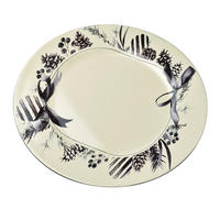 UNTERSETZER Blanche Festive Grau 33/33/2 cm Kunstoff - Dunkelgrau, Kunststoff (33/2cm) - Mondex