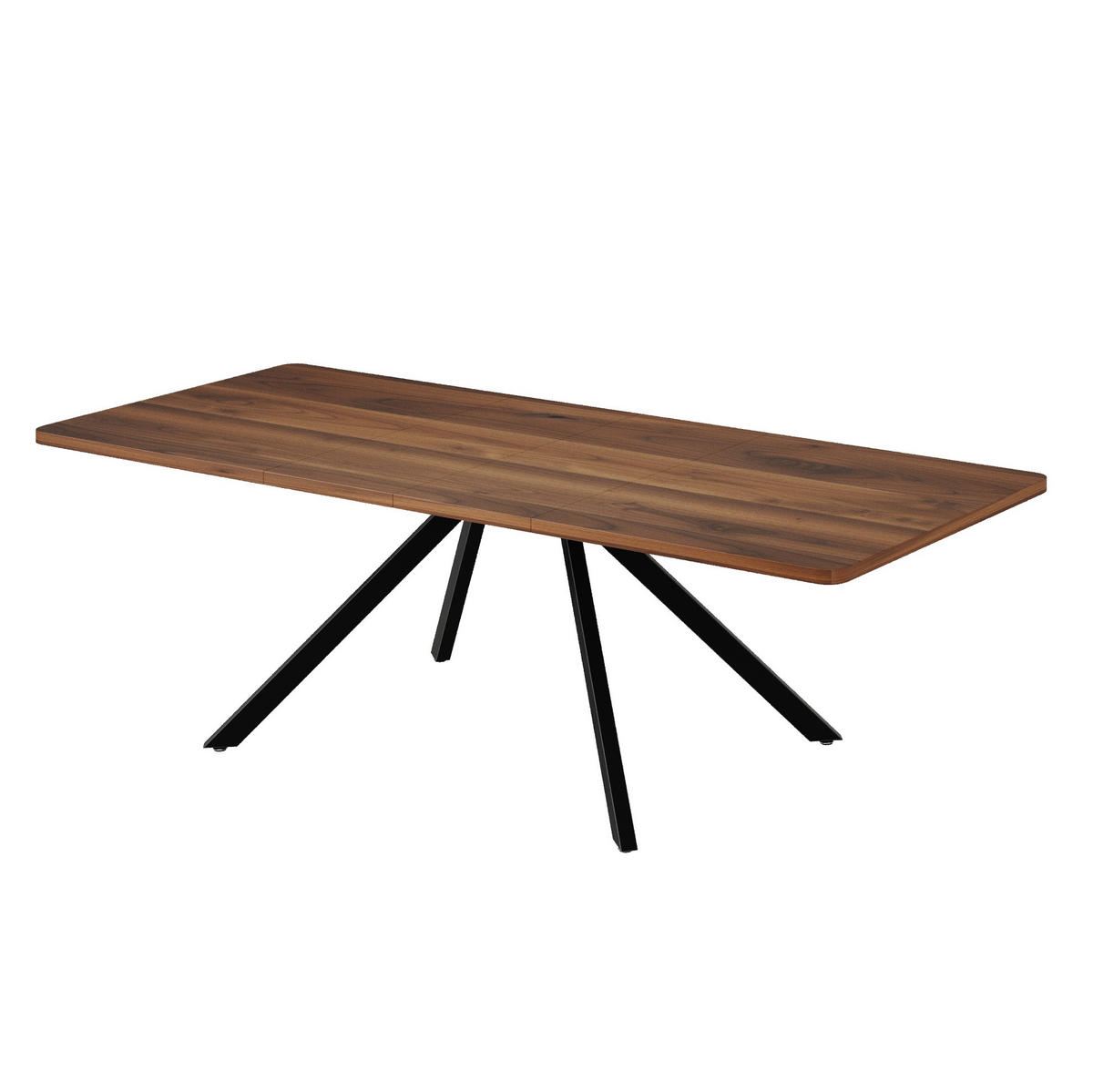 AUSZIEHTISCH 160-240/90 cm in Walnussfarben für 6 bis 10 Personen - Walnussfarben, Holzwerkstoff (240/90/74.5cm) - BEAOK