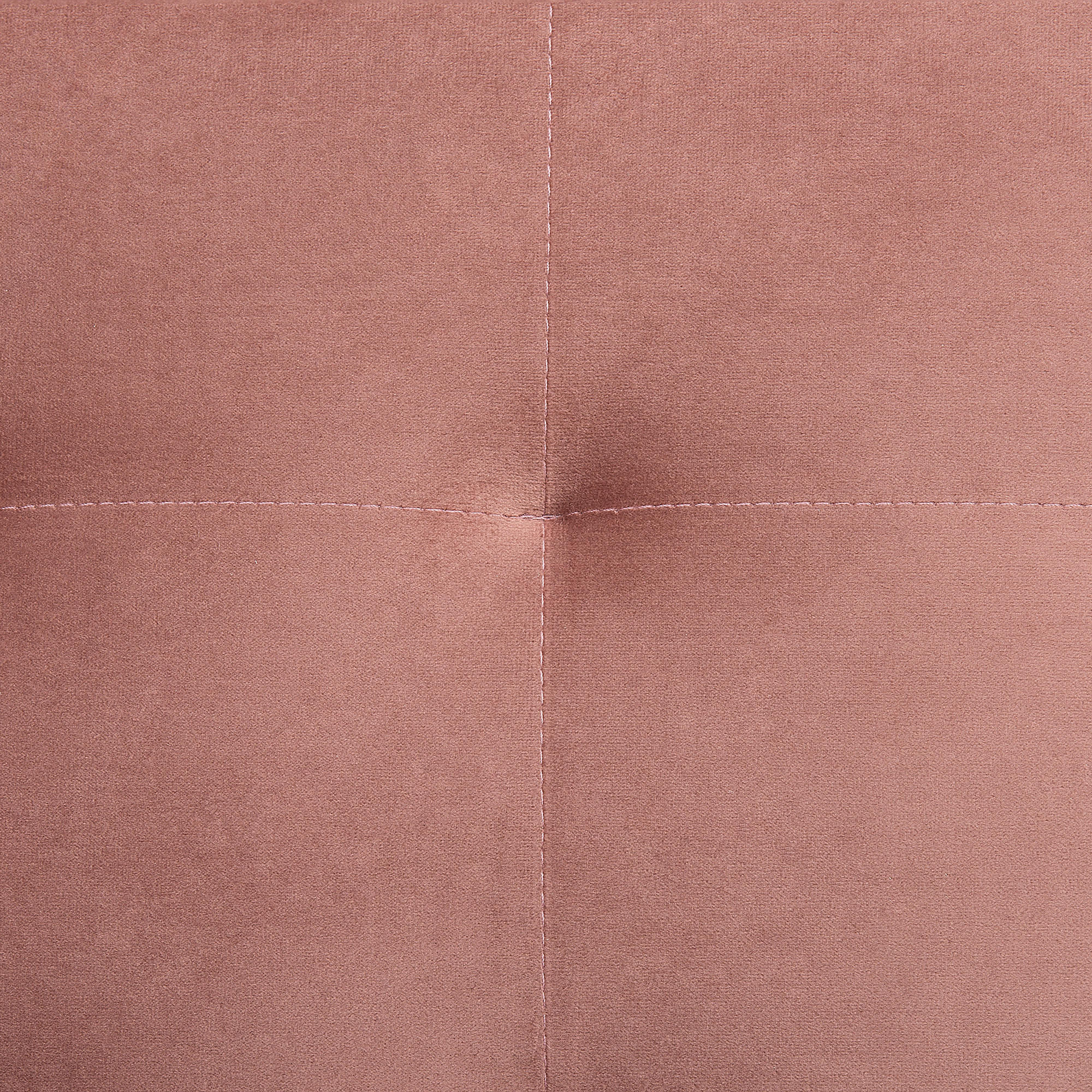 OTTOMANE Aberdeen 80/80/41 cm - Pink, Textil (80/41/80cm) - Beliani