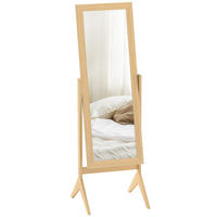 STANDSPIEGEL DE-17940 verstellbarer Neigungswinkel Eiche - Eichefarben, Holzwerkstoff (47/148/46cm) - ComfortXL