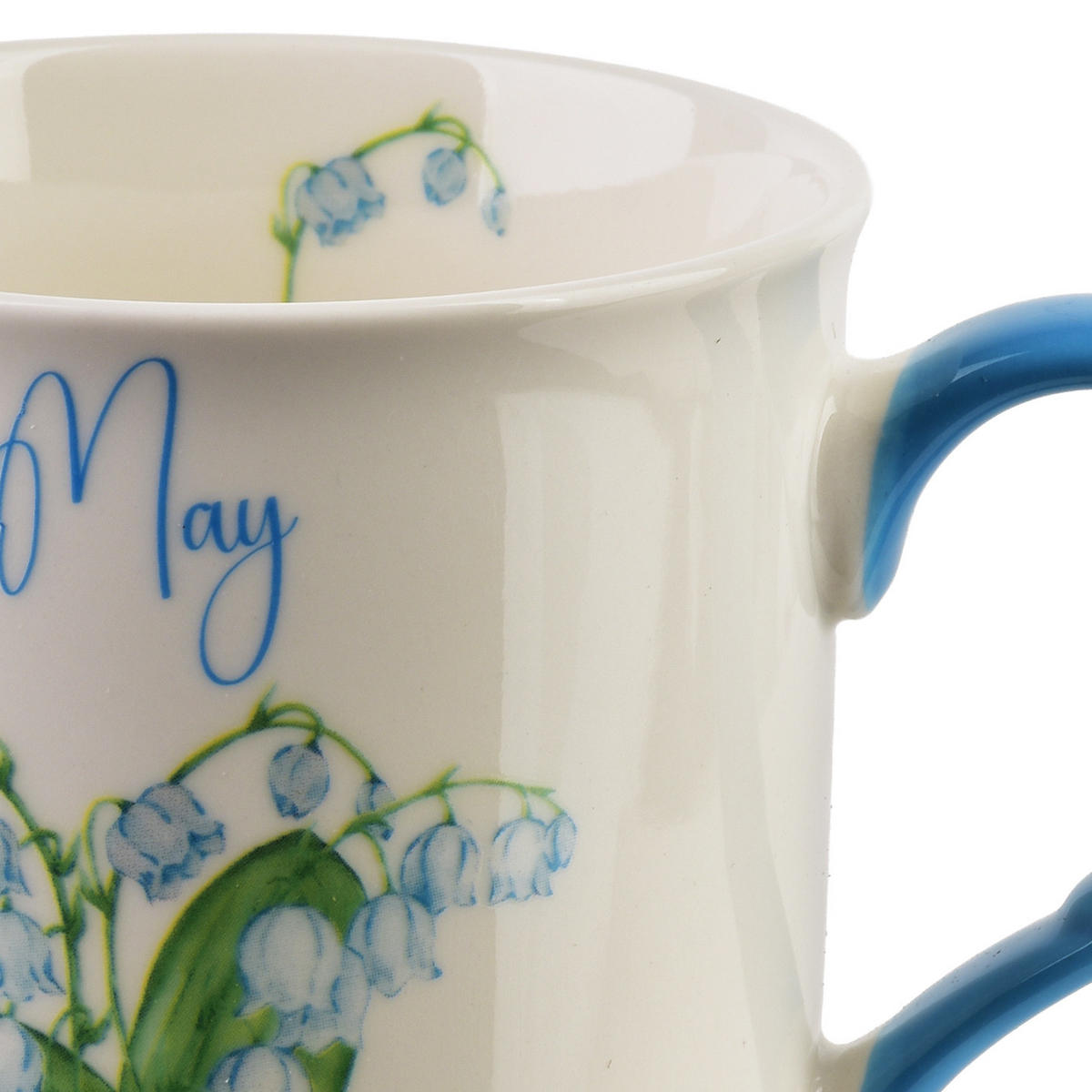 BECHER Mes blau 8.5/10/9 cm Porzellan - Hellblau, Keramik (0.32L) - Mondex